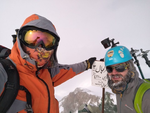 گزارش صعود زمستانی قله سرکچال۳ از مسیر شانه شرقی ۱۴۰۰/۱۰/۱۰ – هرهفته یک برنامه «شماره ۹۵۰»